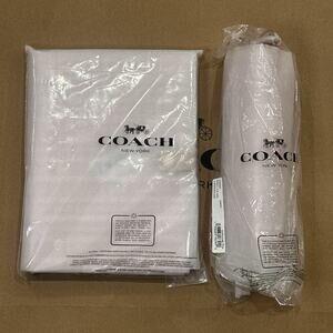 Coach Powder Pink Notebook and Pencil Case New with Tags Sold Out